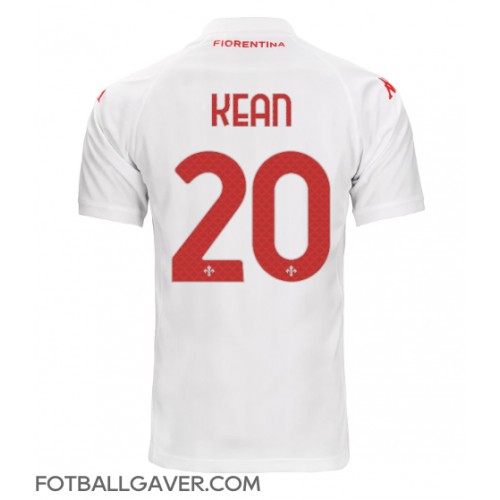 Fiorentina Moise Kean #20 Fotballklær Bortedrakt 2024-25 Kortermet Fiorentina Moise Kean #20 Fotballklær Bortedrakt 2024-25 Kortermet